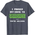 thumbnail image 1 of Funny Gamer Graduate Graduation T-Shirt, 1 of 2