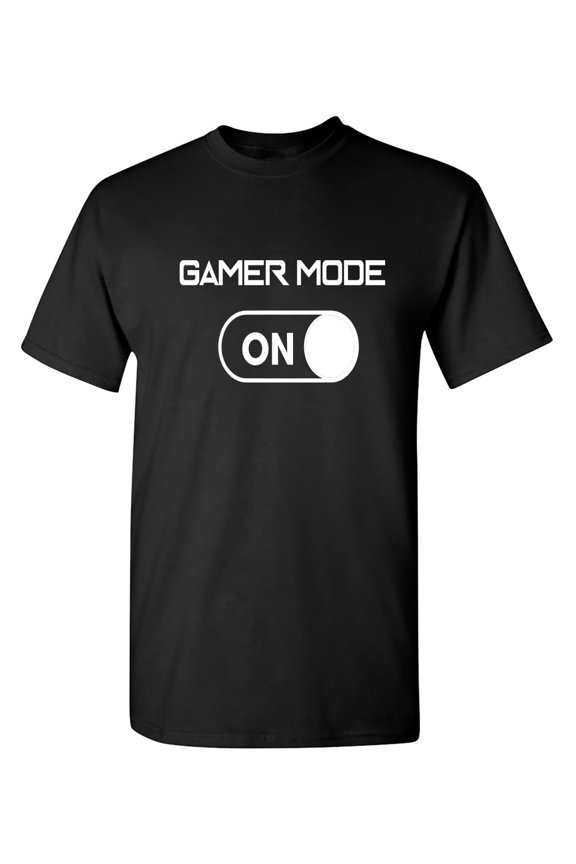 Funny Gamer Mode On Toggle Switch T-Shirt for Men | Perfect Gaming Gift