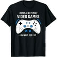 thumbnail image 1 of Funny Gamer Shirt Video Gaming Short Sleeve T-Shirt For Men Black Casual Tee, 1 of 5