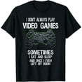 thumbnail image 1 of Funny Gamer Video Games Boys Teens T-Shirt - Classic Fit, Black, Cotton Blend, 1 of 4