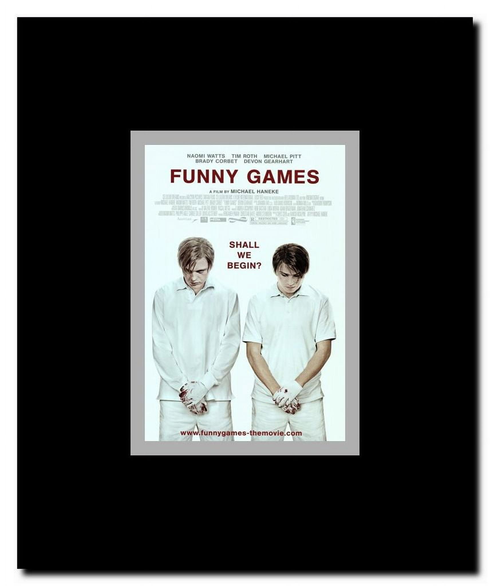 Funny Games Framed Movie Poster