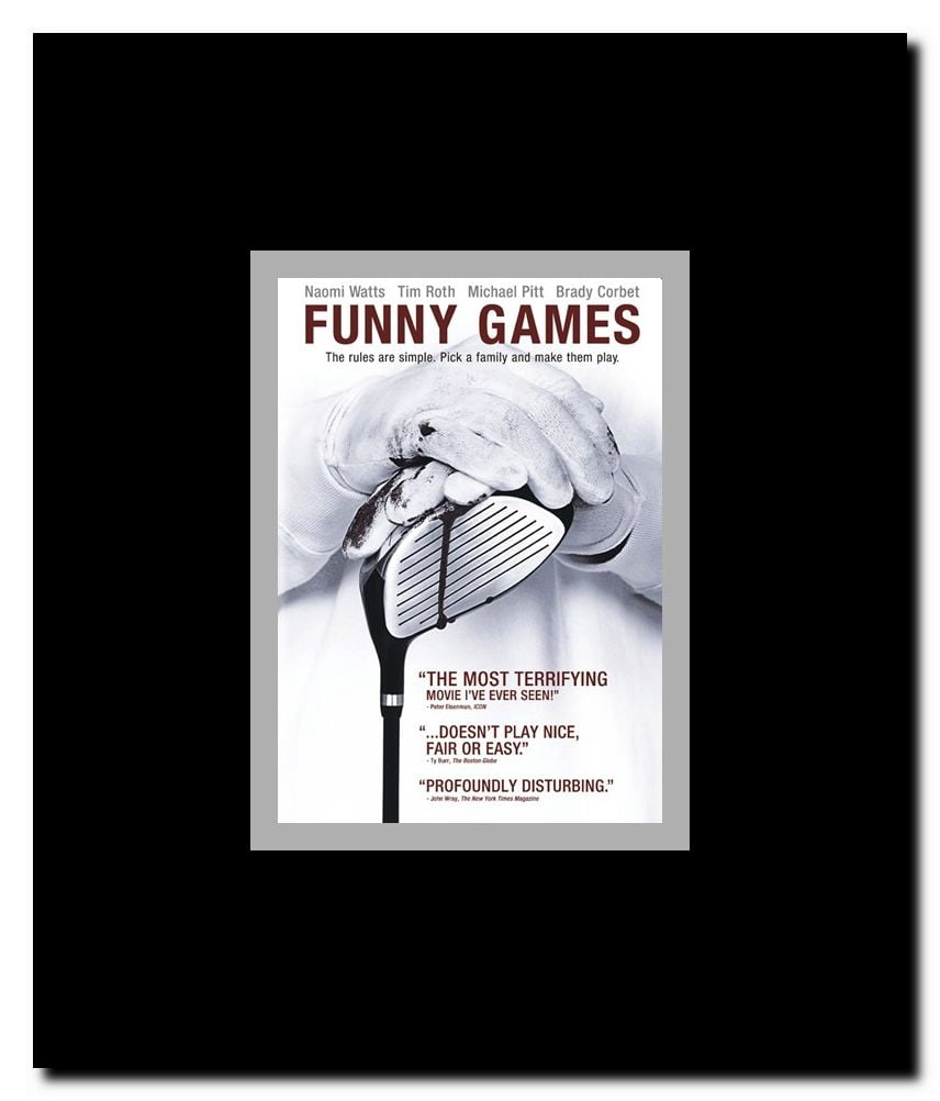 Funny Games Framed Movie Poster