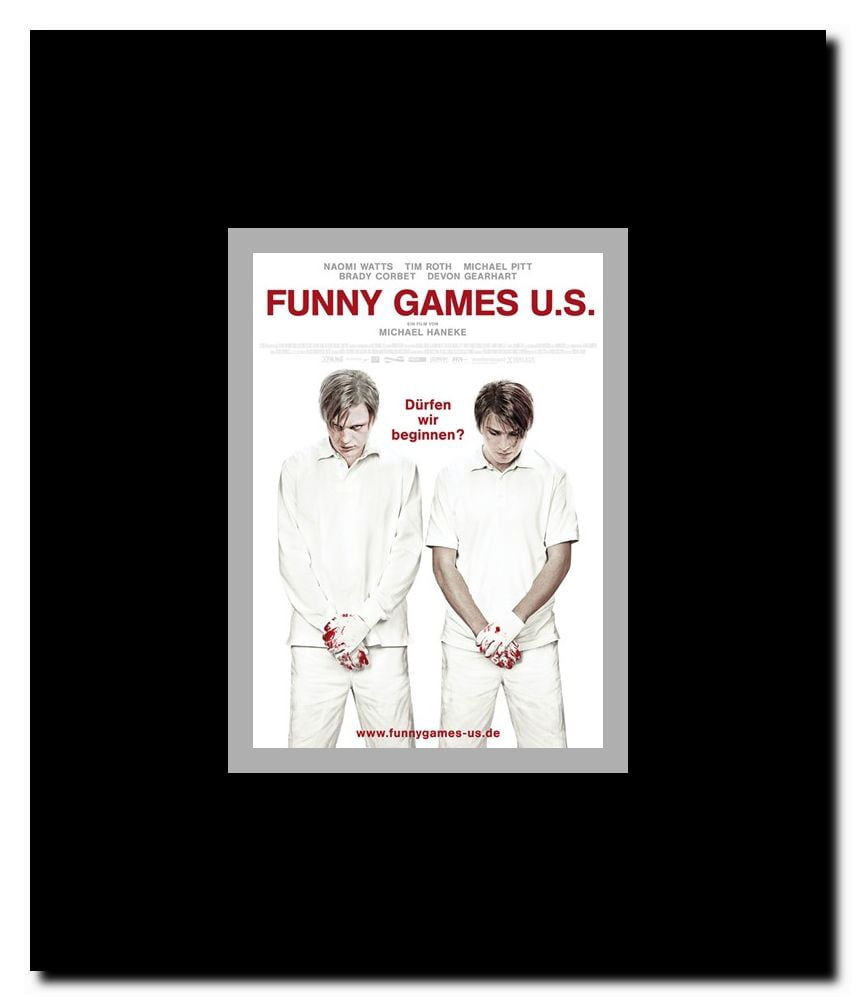 Funny Games Framed Movie Poster