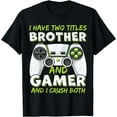 thumbnail image 1 of Funny Gaming Boys Girls Men Gamer Video Game T-Shirt, 1 of 3