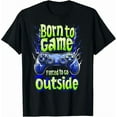 thumbnail image 1 of Funny Gaming Graphic Tee For Kids Boys Teens Game Tee Unisex T-Shirt, up to Size 5XL, 1 of 2