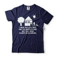 thumbnail image 1 of Funny Gaming Shirt Gaming Joke T-Shirt I Went Outside Once Shirt Gaming Graphics Shirt (Large Navy Blue), 1 of 6