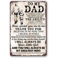 thumbnail image 1 of Funny Garage Signs Papa Gift Man Cave Gifts For Men Metal Tin Sign Garage Decor Man cave Decorations 8x12 Inch, 1 of 4