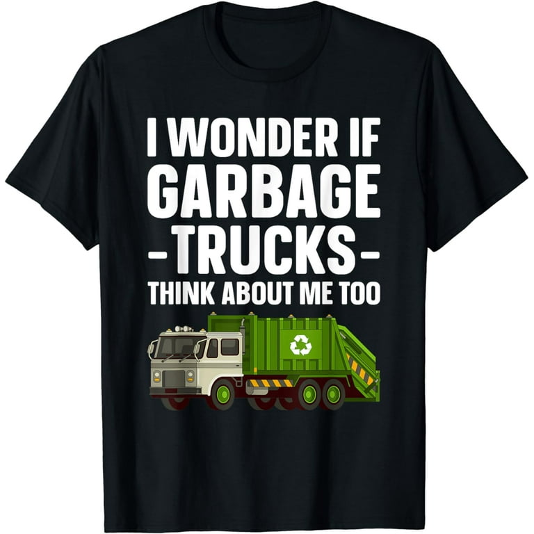 Vintage Style Garbage Truck Tshirt Vintage Style Garbage Truck Tshirt