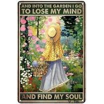 Funny Garden Signs for Outside ; Yes I Really Do Need All These Plant Metal Sign for Farmhouse Home Kitchen Gardening Wall Decor Patio Signs 8x12 In