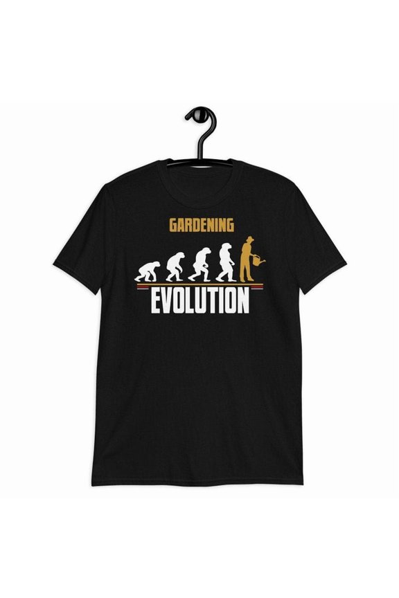 Funny Gardener Gift Gardening Plant Evolution Graphic Art Tee Shirt,for unisex up to size 5XL