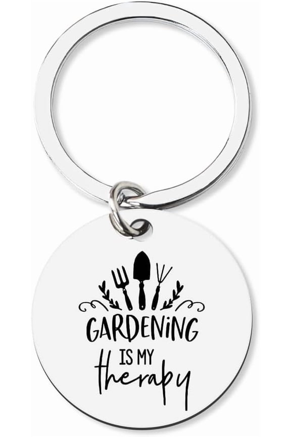 Funny Gardener Keychain Birthday Gifts for Women Plant Mom Gardening Gifts for Mens Happy Retirement Gifts for Best Friend Friendship Gift for Girls Sister Daughter Plant Lover Lady Gifts for Her