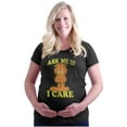 thumbnail image 1 of Funny Garfield Cartoon Ask If I Care Women's Maternity T Shirt Tee Brisco Brands S, 1 of 7