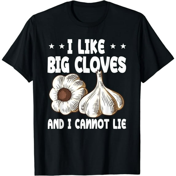 Funny Garlic Clove Lover Costume Love Spices T-Shirt