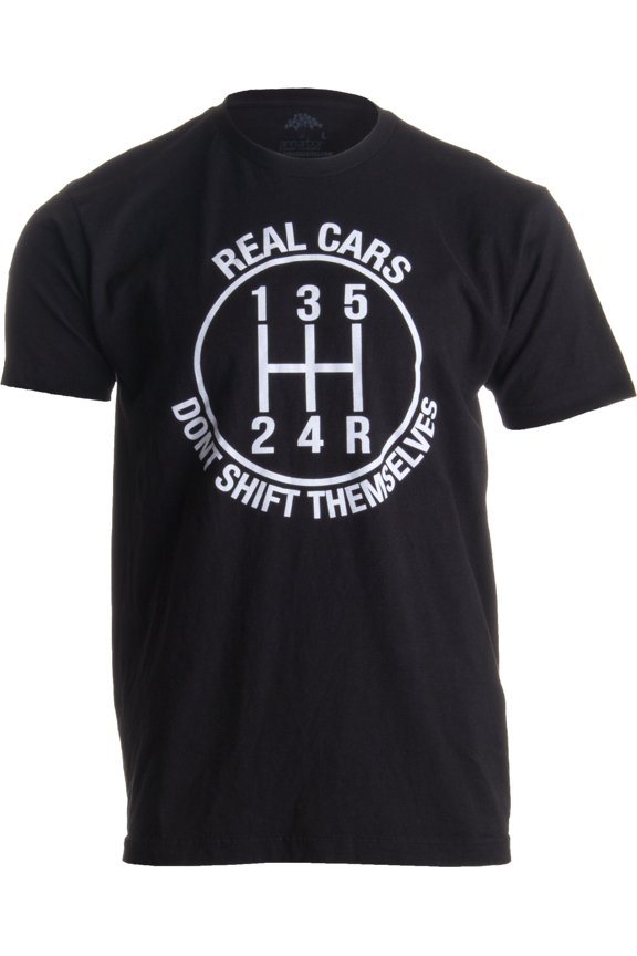 Funny Gear Shift Graphic T-Shirt for Car Enthusiasts - Perfect Mechanic Humor Tee