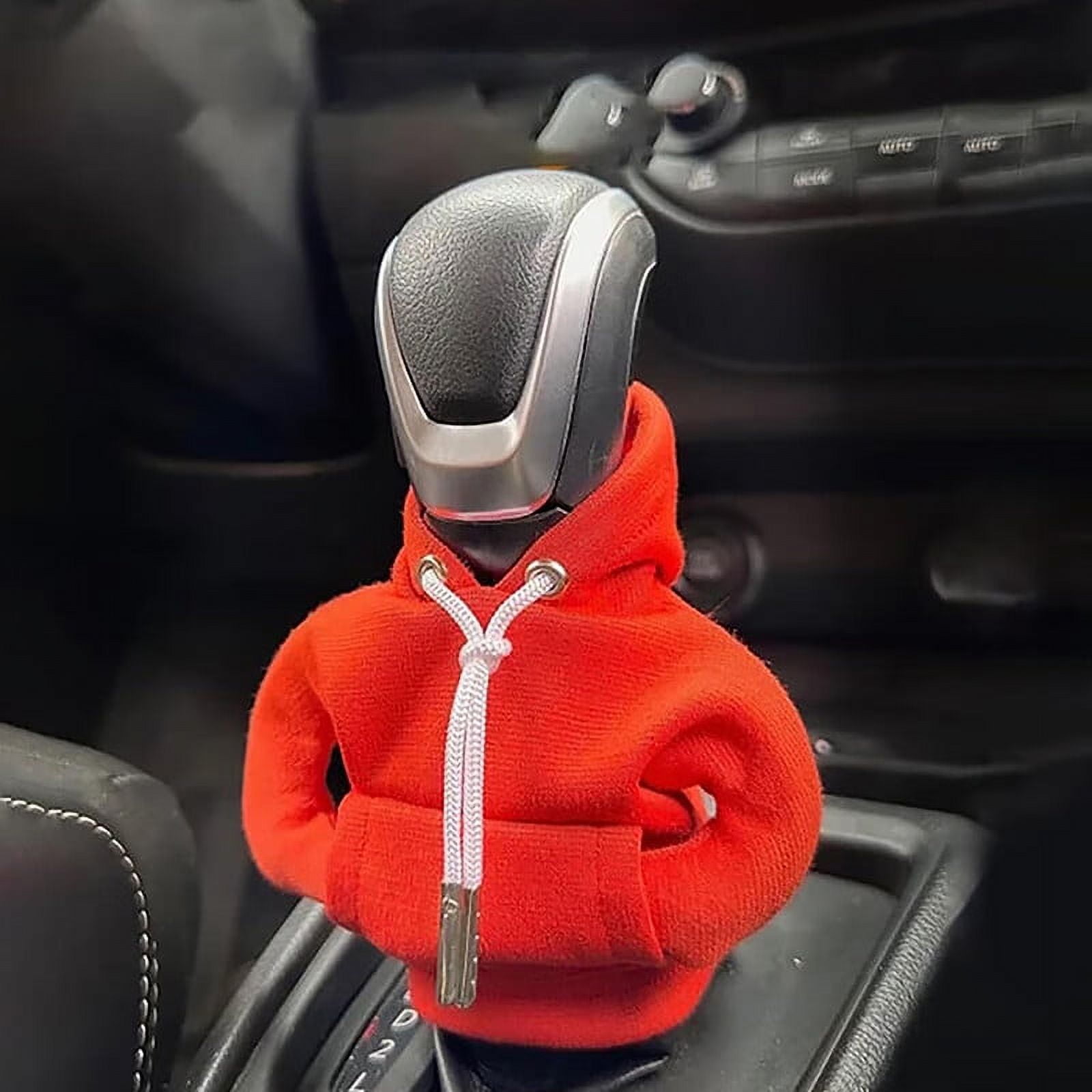 Gear Shift Hoodie, Universal Car Gear Shift Knob Cover, Funny Sweater  Shifter Hoodie, 4.7 Inch Gear Stick Hoodie Protector
