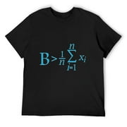 Funny Geek Gift - Be Greater Than Average - Shirt Black Small