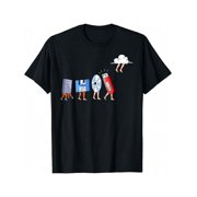 Funny Geek Programmer Nerd Developer Computer Engineering T-Shirt In Black