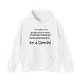 thumbnail image 1 of Funny Gemini Zodiac Unisex Heavy Blend™ Hooded Sweatshirt, 1 of 4