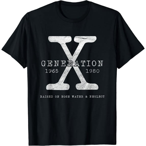 Funny Gen X Hose Water Neglect Humor Unisex Short Sleeve T-Shirt