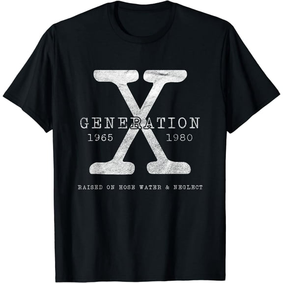 Funny Gen X Hose Water Neglect Humor Unisex Short Sleeve T-Shirt