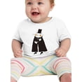 thumbnail image 1 of Funny Gentleman Kitten T-Shirt Infant -Image by Shutterstock,  18 Months, 1 of 4