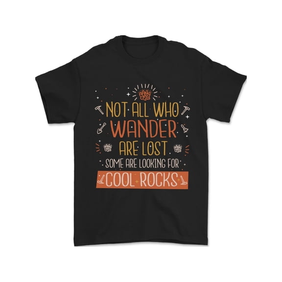 Funny Geology Geologist Science Cool Rocks Mens T-Shirt 100% Cotton Family T-shirt Regular-Fit