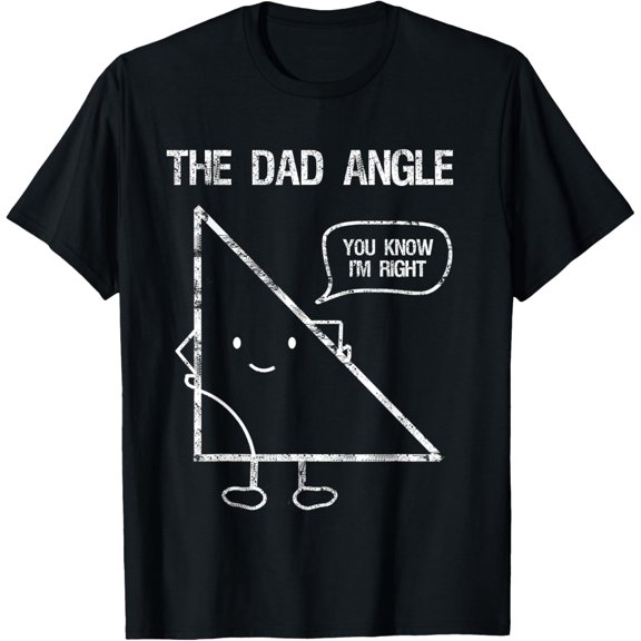 Funny Geometry Shirts for Dads who love Math Father's Day T-Shirt