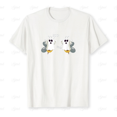 thumbnail image 1 of Funny Ghost Bees Saying Boo Halloween Costume Bee Lover Graphic Women Unisex T-Shirt, up to size 5XL, 1 of 2