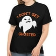 thumbnail image 1 of Funny Ghost Halloween Shirts for Women Plus Size 1X 2X 3X 4X 5X Cute Ghost Halloween Costumes for Plus Size Women, 1 of 7