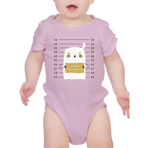 Funny Ghost In Mummy Costume Bodysuit Infant -Image by Shutterstock,  24 Months