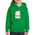 thumbnail image 1 of Funny Ghost In Mummy Costume Hoodie Juniors -Image by Shutterstock,  Medium, 1 of 4