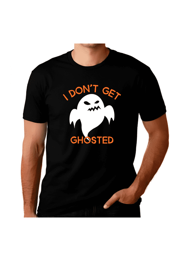 Funny Ghost Mens Halloween Shirt Plus Size 1XL 2XL 3XL 4XL 5XL Ghost Halloween Costumes for Plus Size Men