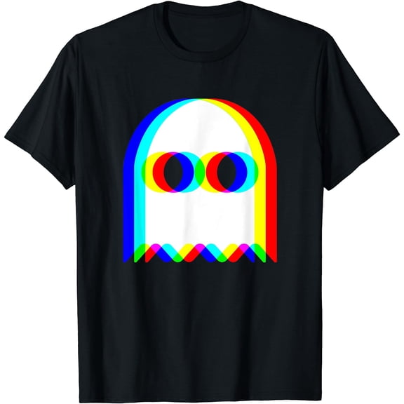 Funny Ghost Trippy Vaporwave Techno Rave Edm Party Unisex S-5XL T-Shirt