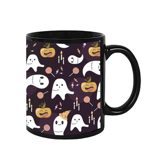 Funny Ghosts And Candy Mug - Image by Shutterstock,