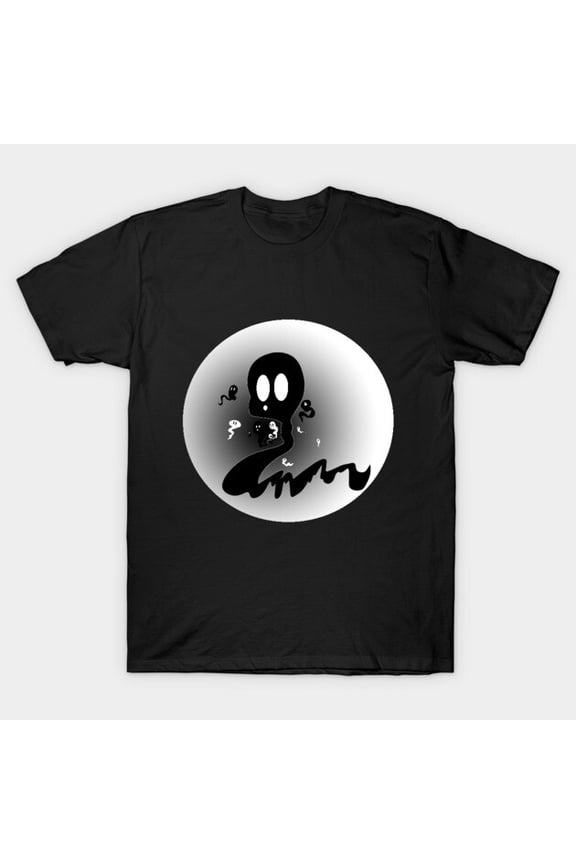 Funny Ghosts Halloween Retro Paranormal Spirits Boo Simple Minimalist Art - Last-Minute Gift G4440 T-Shirt, for men and women, Up to Size 5XL