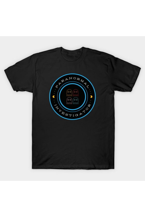 Funny Ghosts Halloween Retro Paranormal Spirits Boo Simple Minimalist Art - Stocking Stuffer G4450 T-Shirt, for men and women, Up to Size 5XL