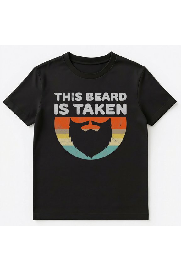 Funny Gift For Boyfriend Or Husband With A Beard T Shirt Unisex T-Shirt