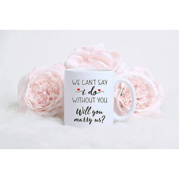 Funny Gift Idea Wedding Officiant Proposal,will You Marry Us,thank You for Marrying Us,wedding Proposal- 11oz Coffee Mug 73877