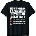 thumbnail image 1 of Funny Gift Ideas For Awesome Physician Assistant T-shirt, 1 of 4