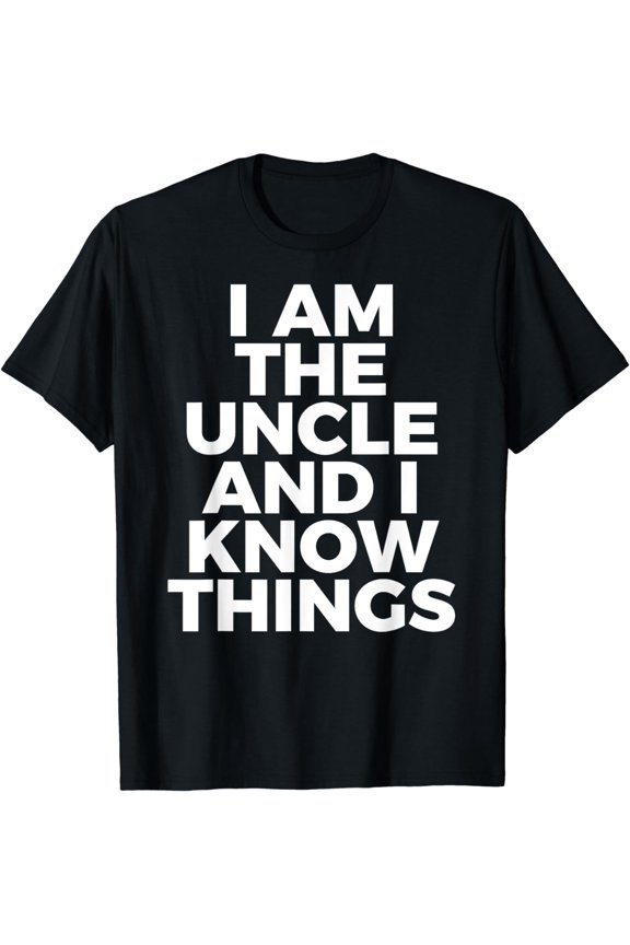 Funny Gift for Cool Uncle - New Uncle T-Shirt
