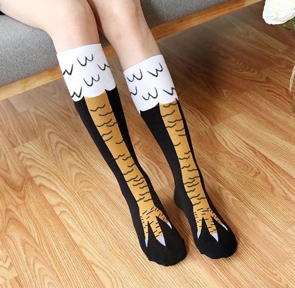 2 Pair 3D Animal Paws Socks Funny Christmas Gift Stocking Stuffers