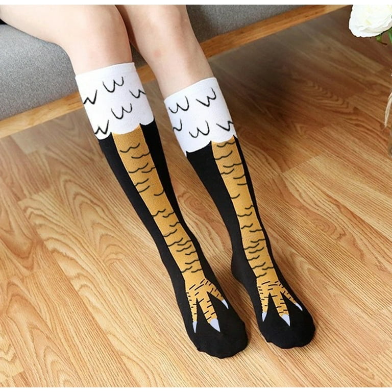 Jkerther Funny Gifts 3D Animal Paw Socks Stocking Stuffers for Adult Women Men Teen Halloween Xmas Gifts Christmas Party Leg Warmers, Women's, Size