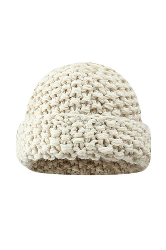 Funny Gifts Beanie for Women Fitness Skull Cap Stain Lined Scrub Caps Ski Knit Men's Hats & Caps Beige