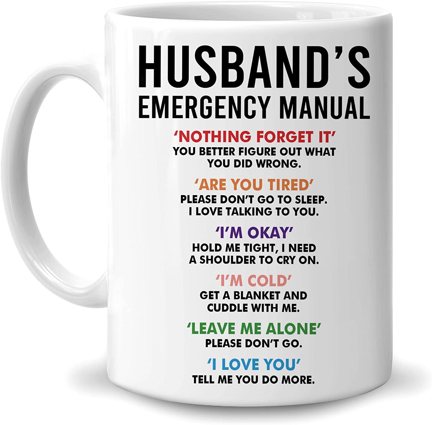 Funny Gifts For Husband From Wife Birthday Christmas Wedding