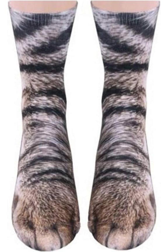 Funny Gifts Novelty 3D Animal Paw Socks Stocking Stuffers for Adult Women Men Teens Gag Gifts