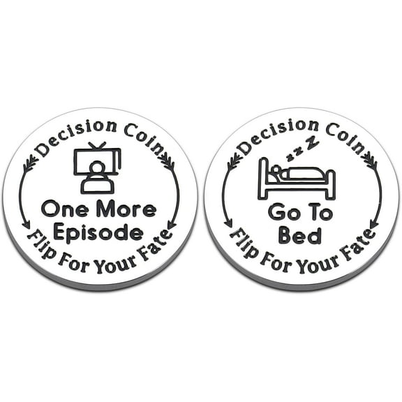 Funny Gifts for Women Men Christmas Stocking Stuffers for Women Men Teens Gifts Ideas Decision Coin Christmas Gifts for Boyfriend Girlfriend Family Coworkers White Elephant Gifts for Adults