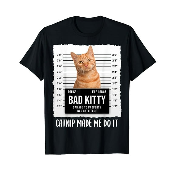 Funny Ginger Cat Lover - Catnip made me do it for Women T-Shirt