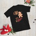 thumbnail image 1 of Funny Gingerbread Christmas Shirt | Unisex Holiday Graphic Tee | Gifts & Stocking Stuffers (Black, S), 1 of 4