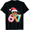 thumbnail image 1 of Funny Gingerbread Six Seven 67 Ice Cream Drip Christmas T-Shirt for Men and Women for Men and Women, 1 of 4