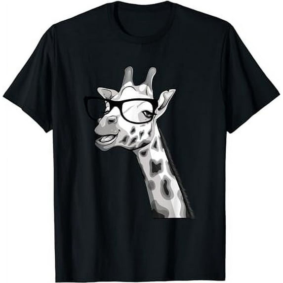 Funny Giraffe Design For Men Women Zoo Animal Giraffe Lover T-Shirt